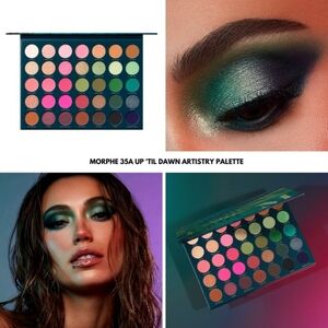 Brand New Morphe 35A Up 'Til Dawn Artistry Eyeshadow Palette